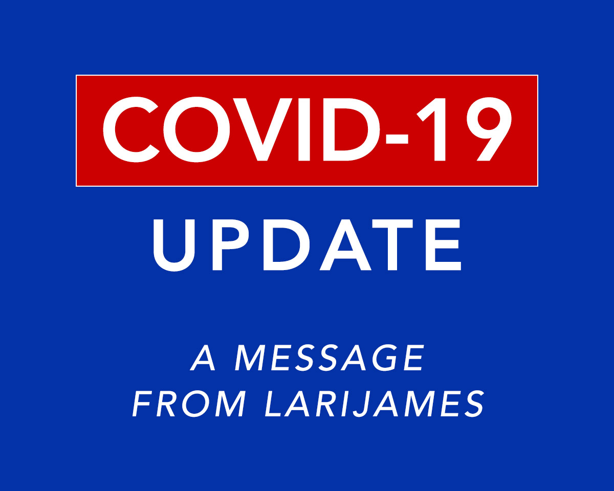 A message regarding COVID-19