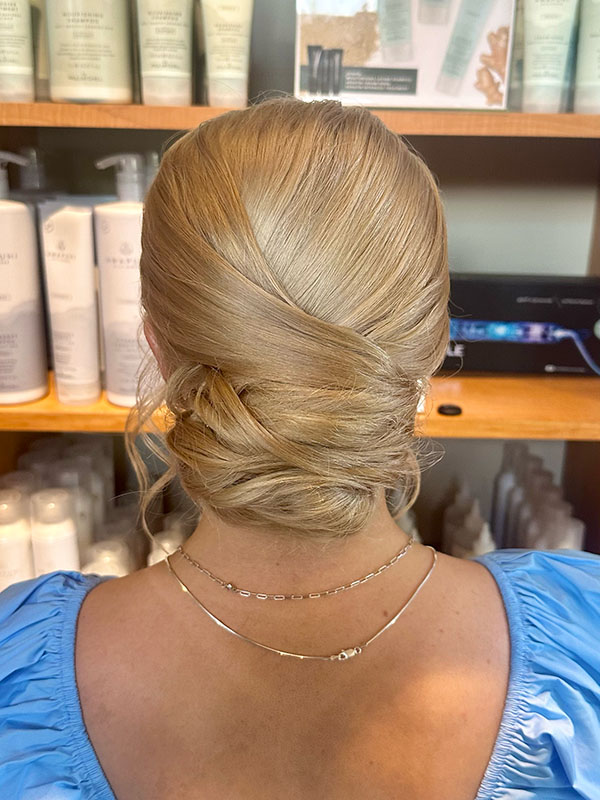 Updo style